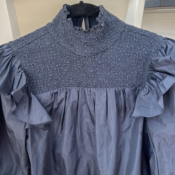 Cinq A Sept Navy Mini Dress - Picture 5 of 7